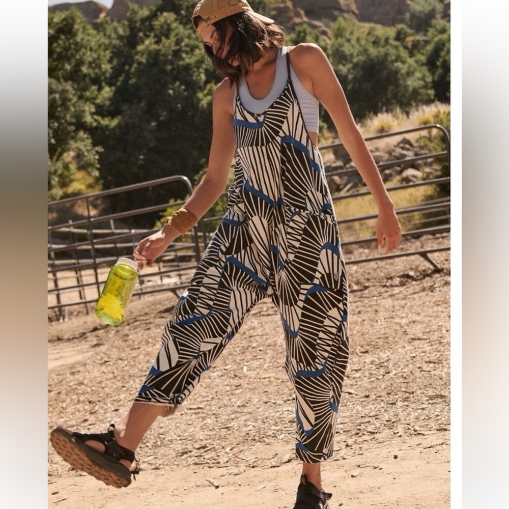 Rare Free People Movement Printed Onesie